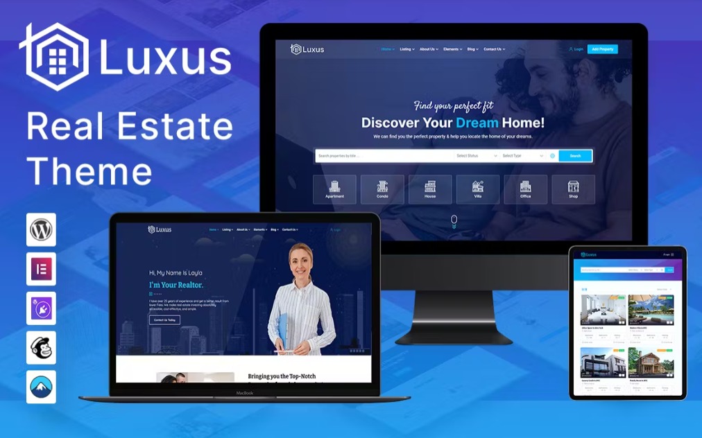 Luxus Real Estate Theme